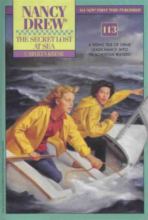 Book cover of The Secret Lost at Sea (Nancy Drew #113)