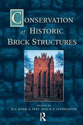 Book cover of Conservation of Historic Brick Structures