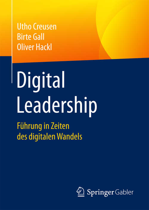 Book cover of Digital Leadership