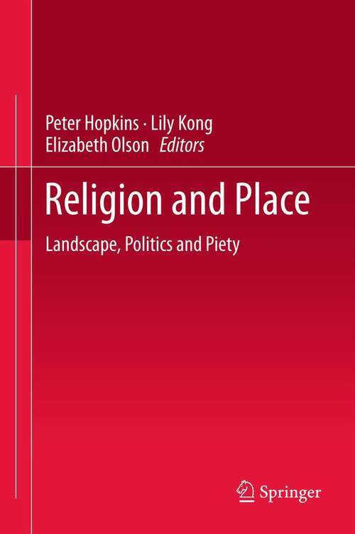Book cover of Religion and Place