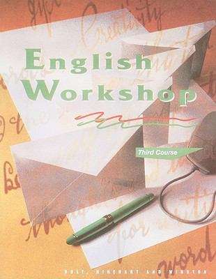 Book cover of English Workshop