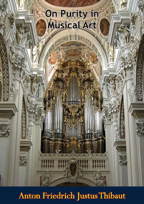 Book cover of On Purity in Musical Art