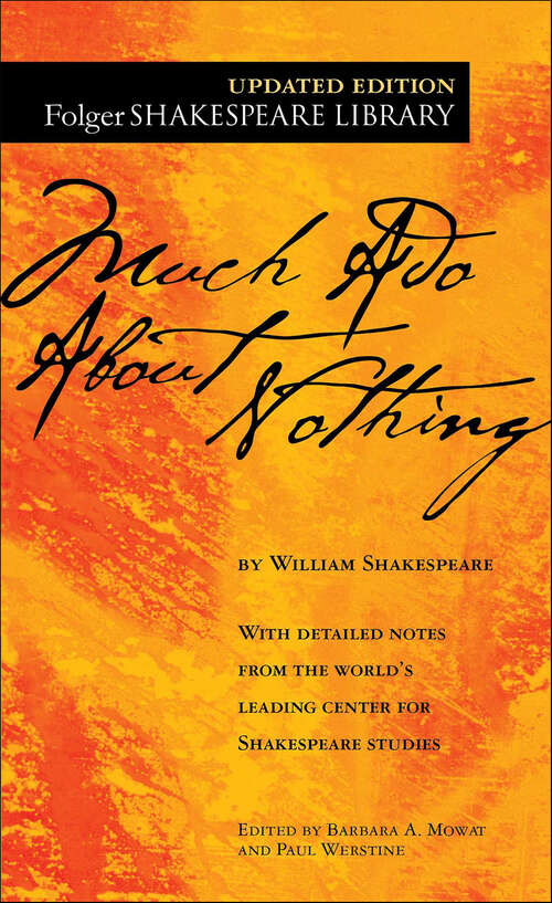 Book cover of Much Ado About Nothing