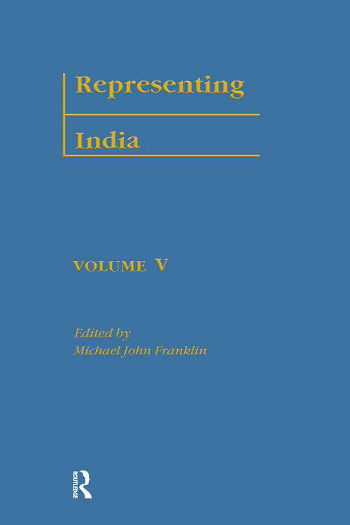 Cover image of Representing India