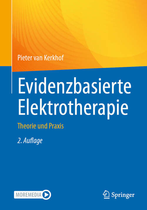 Book cover of Evidenzbasierte Elektrotherapie: Theorie und Praxis (2. Auflage 2025)
