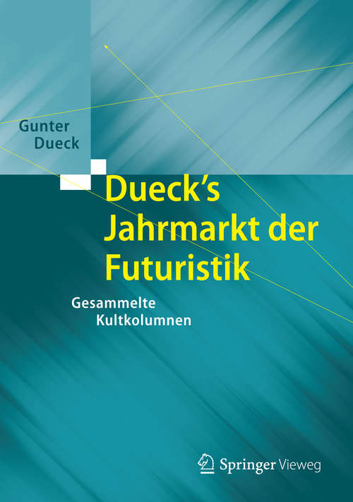 Book cover of Dueck's Jahrmarkt der Futuristik