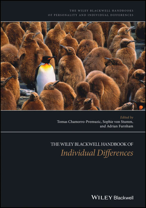 Book cover of The Wiley-Blackwell Handbook of Individual Differences