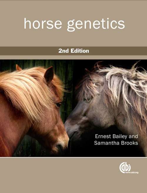 Book cover of Horse Genetics