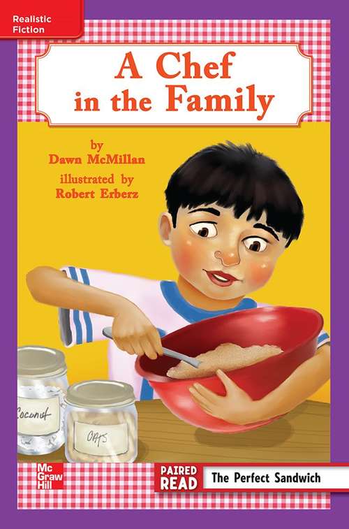 Book cover of A Chef in the Family [ELL Level, Grade 3]