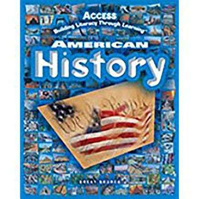 Book cover of Building Literacy Through Learning: American History