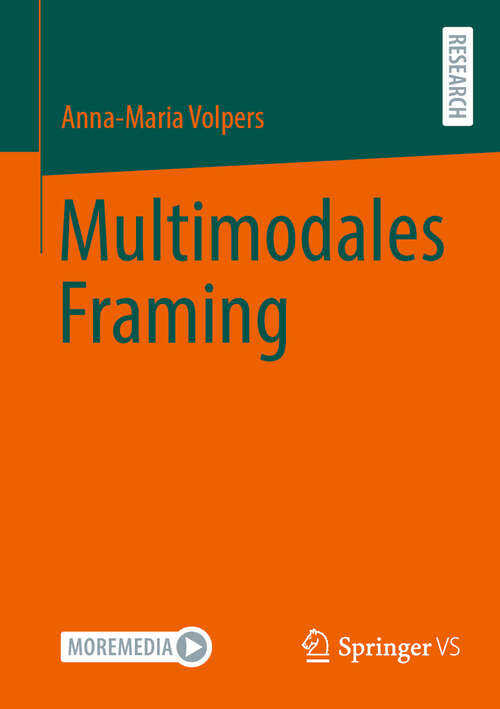 Book cover of Multimodales Framing