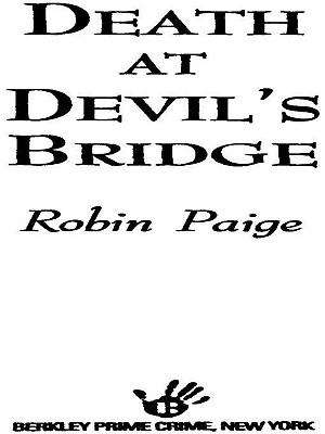 Book cover of Death at Devil's Bridge (A Victorian Mystery #4)