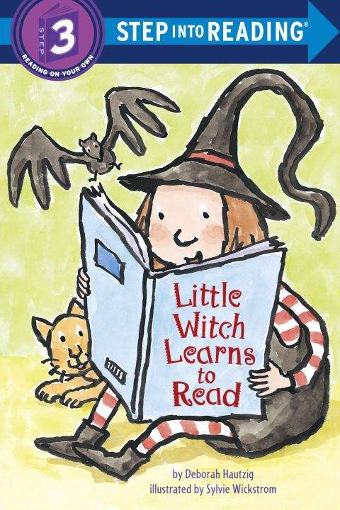 Book cover of Little Witch Learns to Read