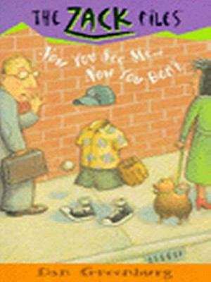 Book cover of Zack Files 12: Now You See Me....Now You Don't