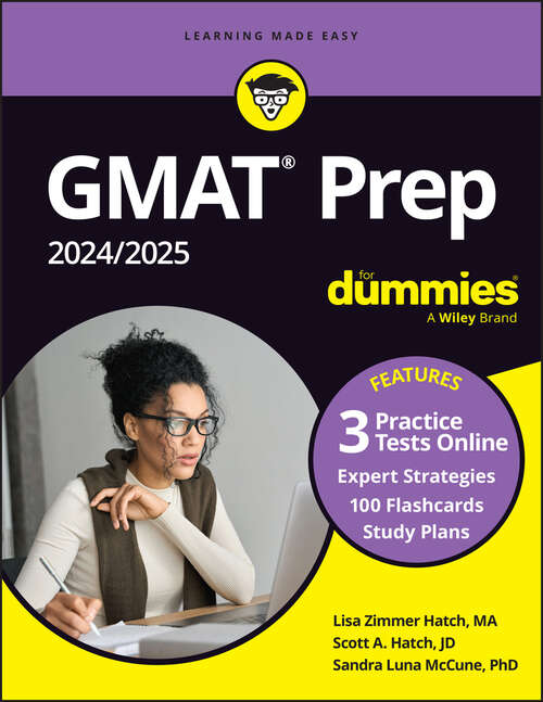 Book cover of GMAT Prep 2024/2025 For Dummies with Online Practice (GMAT Focus Edition) (11)