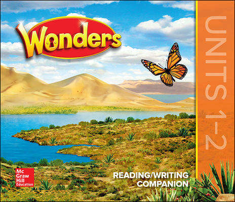 Book cover of Wonders [Grade 3] Reading/Writing Companion, Units 1–2 (National ed.)