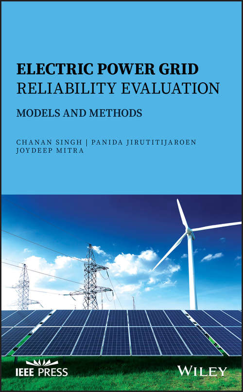 Book cover of Electric Power Grid Reliability Evaluation: Models and Methods