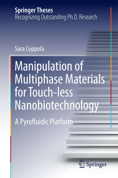 Book cover of Manipulation of Multiphase Materials for Touch-less Nanobiotechnology