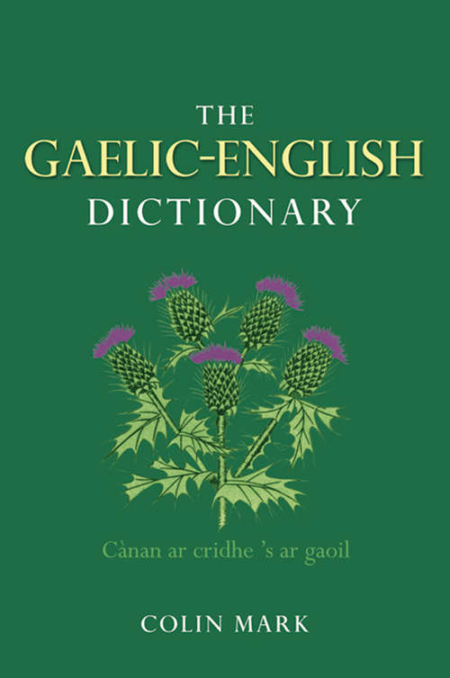 Book cover of The Gaelic-English Dictionary
