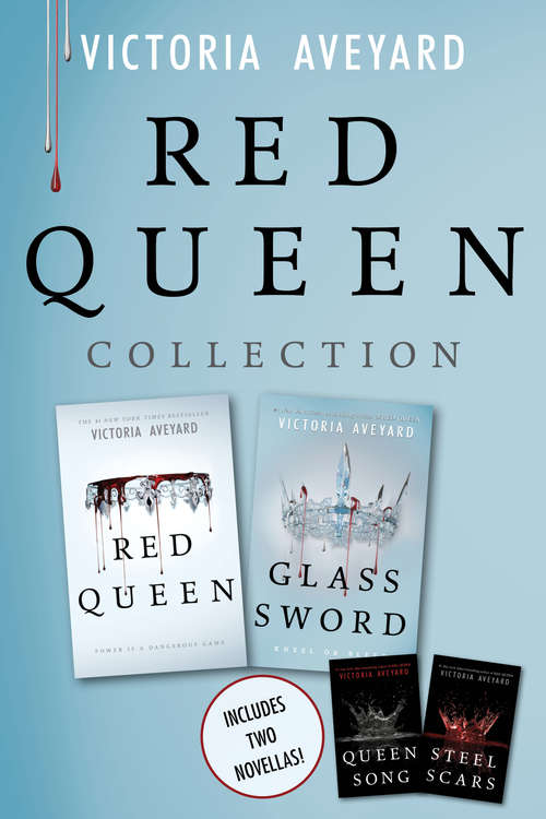 Book cover of Red Queen Collection: Red Queen, Glass Sword, Queen Song, Steel Scars (Red Queen)