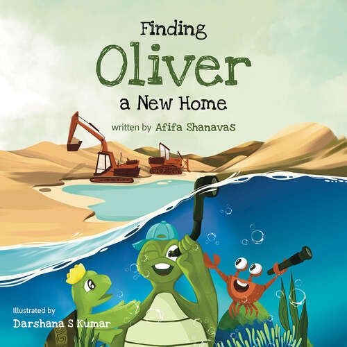 Book cover of Finding Oliver a New Home