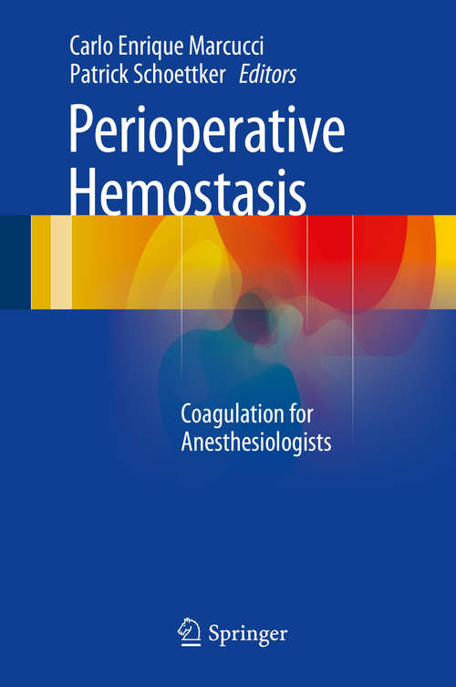 Book cover of Perioperative Hemostasis