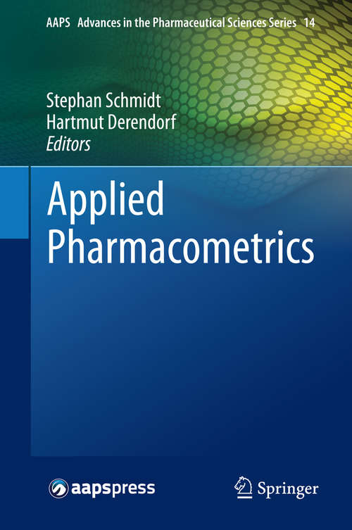 Book cover of Applied Pharmacometrics (AAPS Advances in the Pharmaceutical Sciences Series #14)