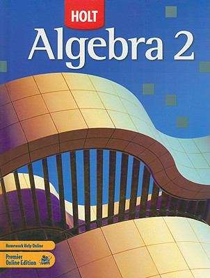 Holt Algebra 2