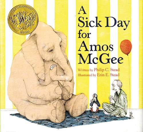 Book cover of A Sick Day for Amos McGee