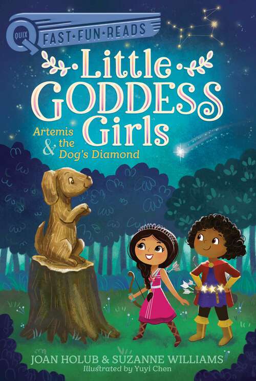 Book cover of Artemis & the Dog's Diamond: A QUIX Book (Little Goddess Girls #12)