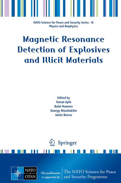 Book cover of Magnetic Resonance Detection of Explosives and Illicit Materials