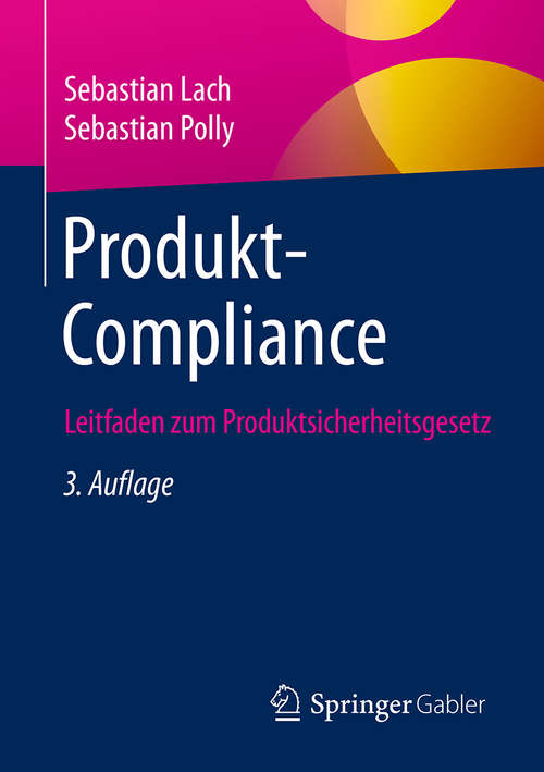 Book cover of Produkt-Compliance