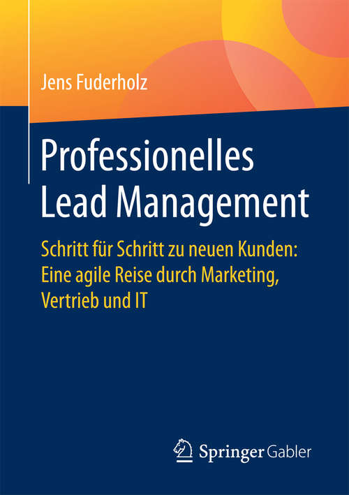 Book cover of Professionelles Lead Management