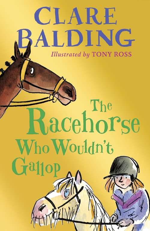 Book cover of The Racehorse Who Wouldn't Gallop (Charlie Bass)