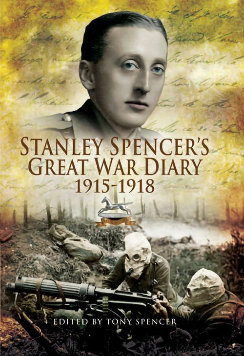 Book cover of Stanley Spencer's Great War Diary, 1915–1918