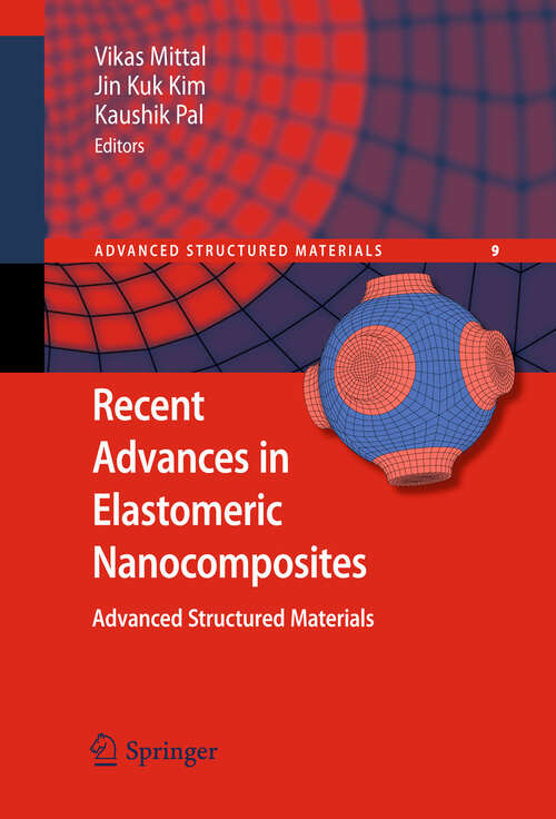 Book cover of Recent Advances in Elastomeric Nanocomposites