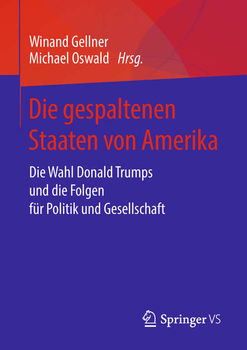 Book cover of Die gespaltenen Staaten von Amerika