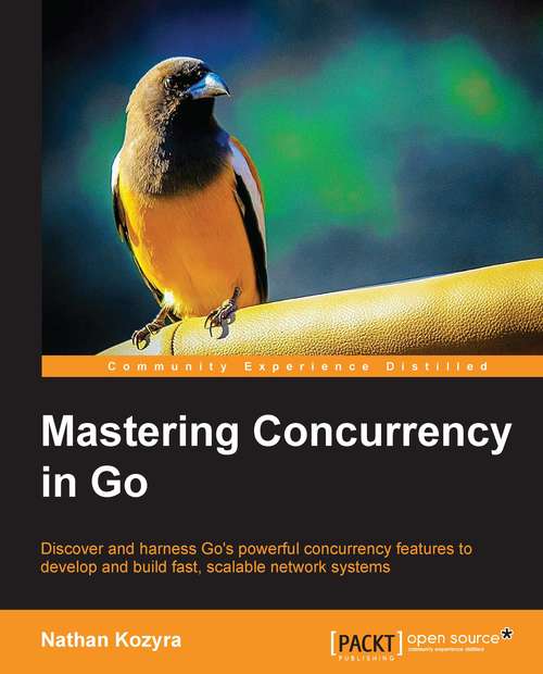 Book cover of Mastering Concurrency in Go