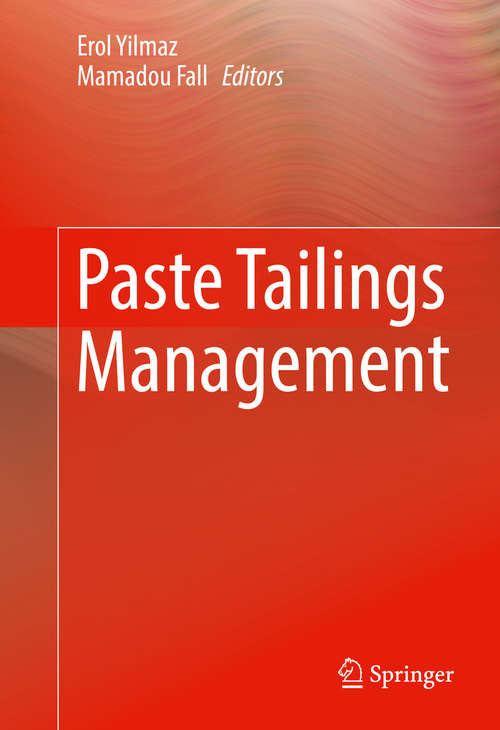 Book cover of Paste Tailings Management