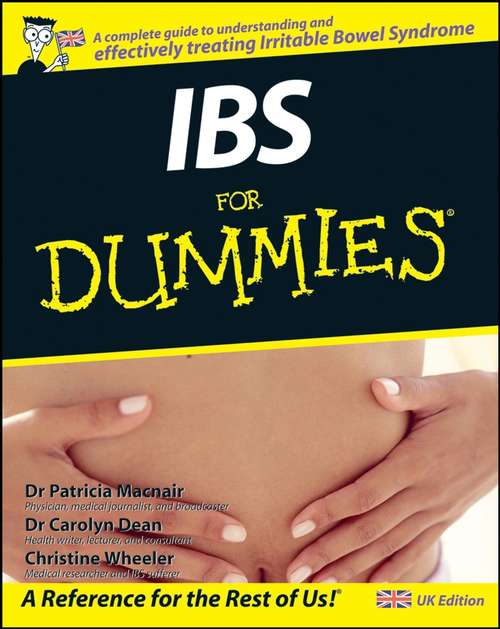 Book cover of IBS For Dummies, UK Edition