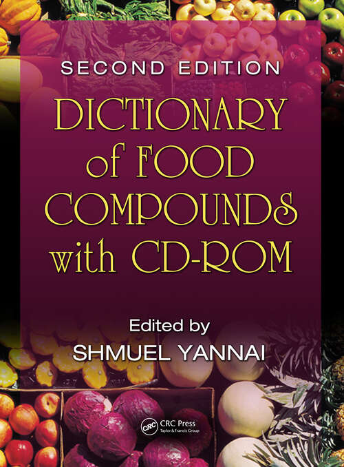 Book cover of Dictionary of Food Compounds (2)