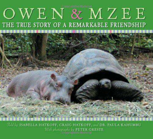 Book cover of Owen and Mzee: The True Story of a Remarkable Friendship (National Edition) (Owen and Mzee Series)