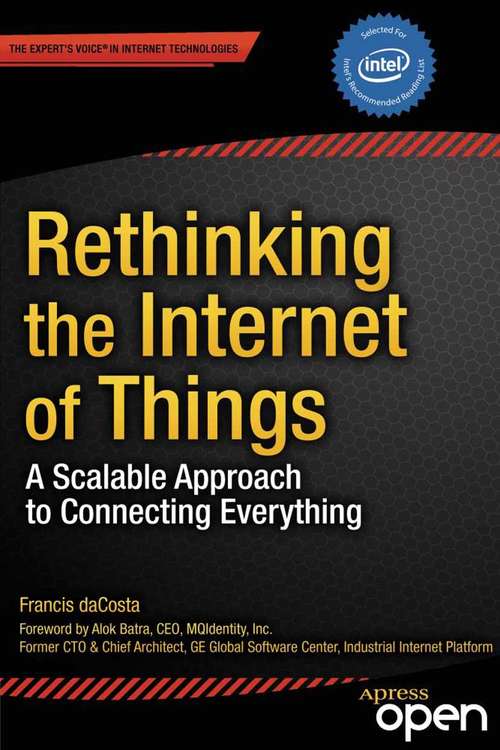 Book cover of Rethinking the Internet of Things
