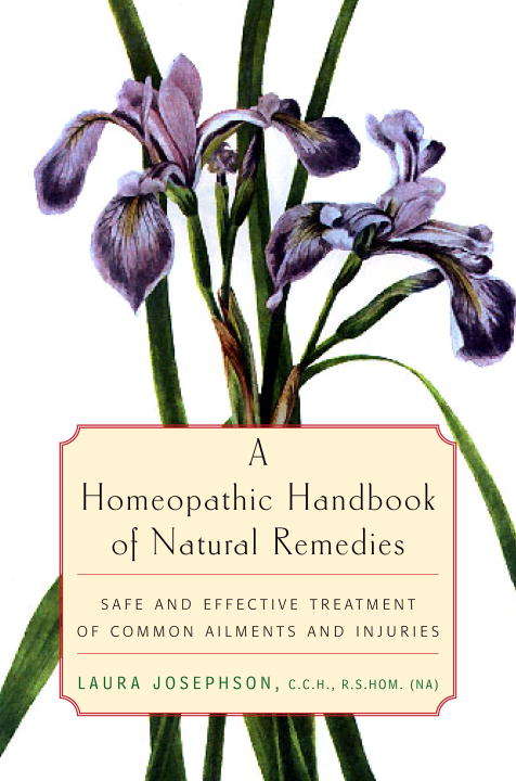 Book cover of A Homeopathic Handbook of Natural Remedies