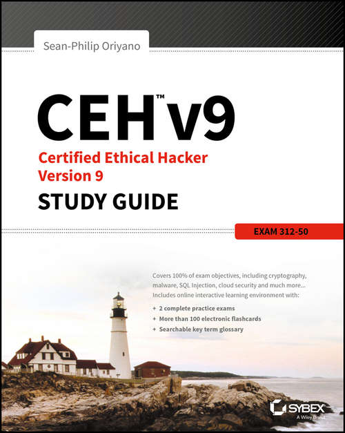 Book cover of CEH v9: Certified Ethical Hacker Version 9 Study Guide