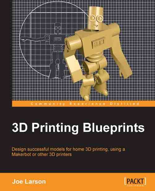 Book cover of 3D Printing Blueprints