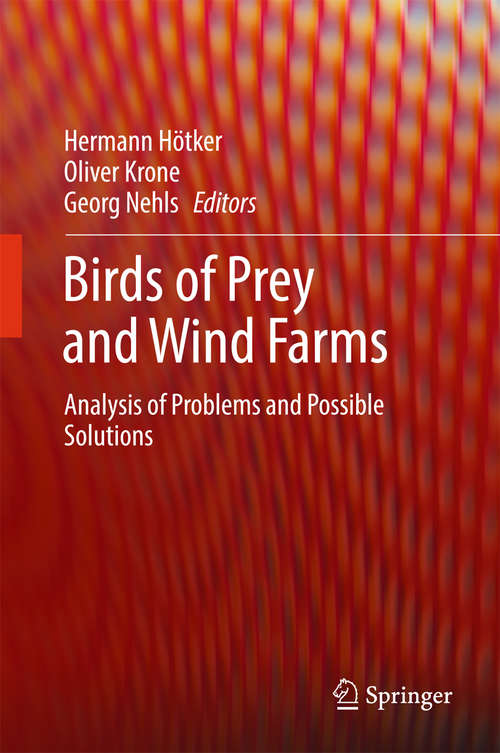 Book cover of Birds of Prey and Wind Farms: Analysis of Problems and Possible Solutions