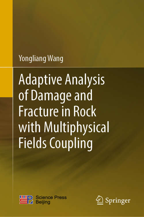 Book cover of Adaptive Analysis of Damage and Fracture in Rock with Multiphysical Fields Coupling (1st ed. 2021)