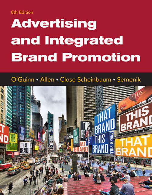 Book cover of Advertising and Integrated Brand Promotion (Eighth Edition)