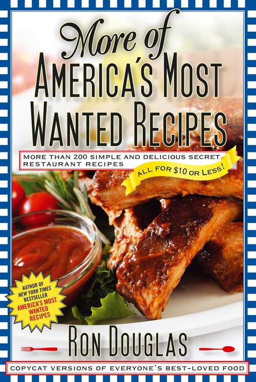 Book cover of More of America's Most Wanted Recipes